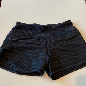 Lululemon black shorts.